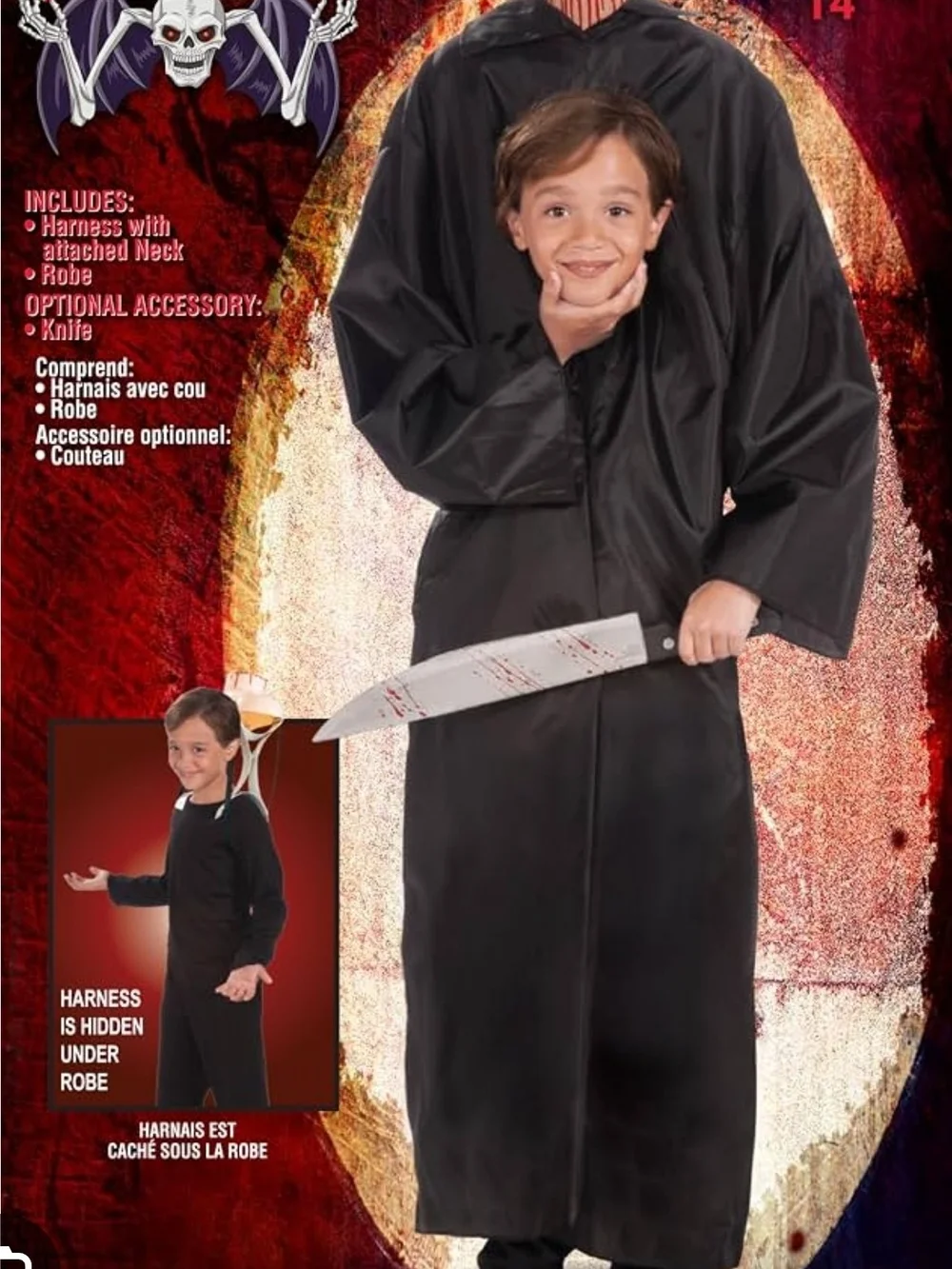 Headless Boy Costume